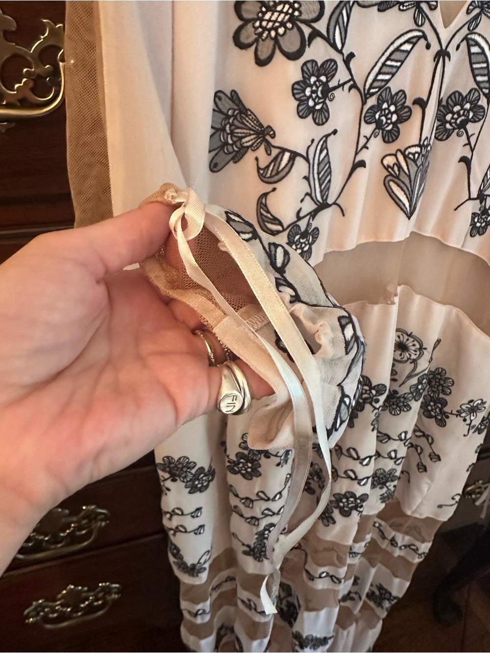NWT For Love & Lemons Niccola Maxi - Picture 4 of 6